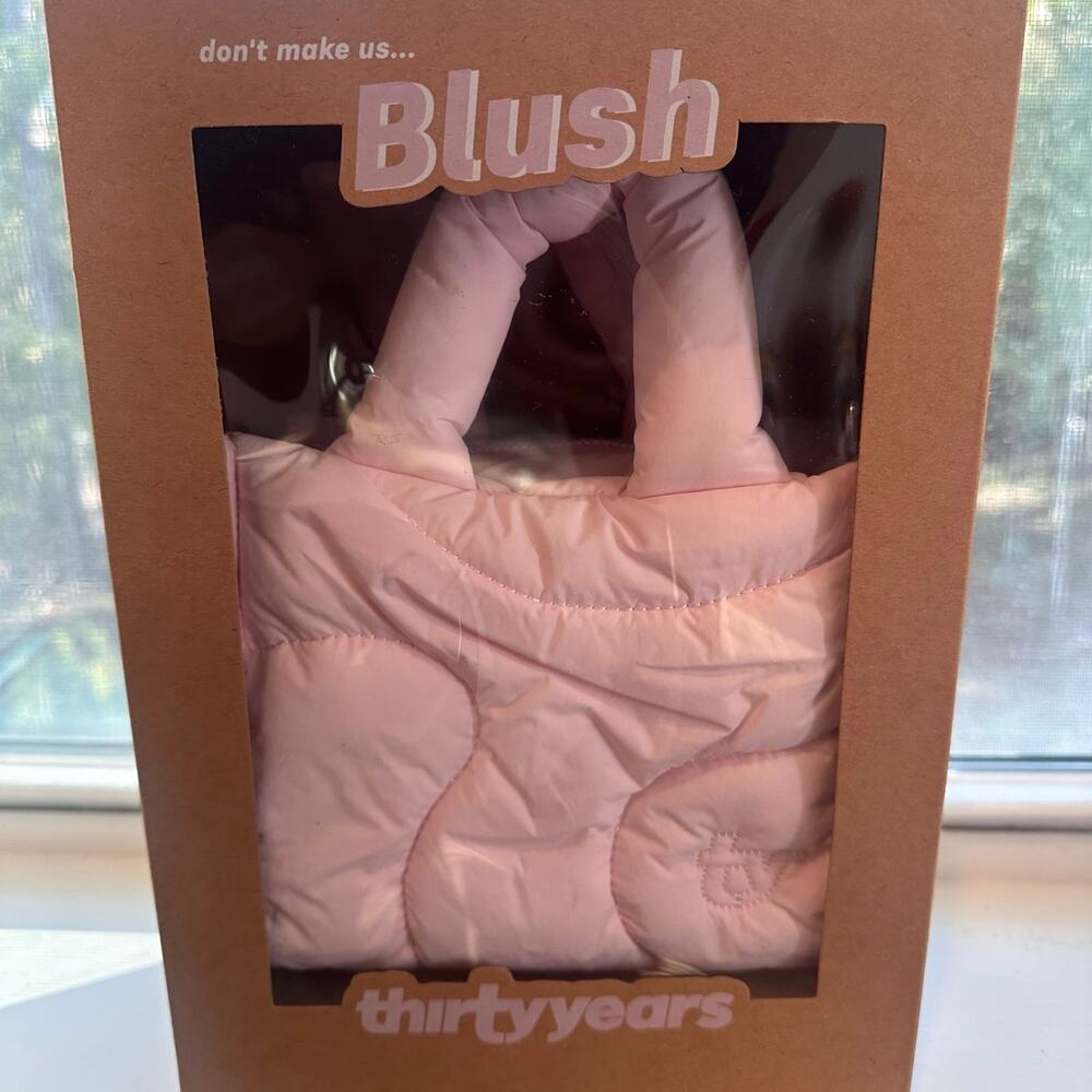 Thirty Years NIB Mini Drift Tote Blush Limited Edition Purse Bag Collectors Box - Picture 5 of 9